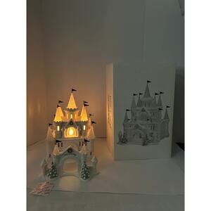 Department 56 Snow Carnival Ice Palace Snow Village lighted building w box